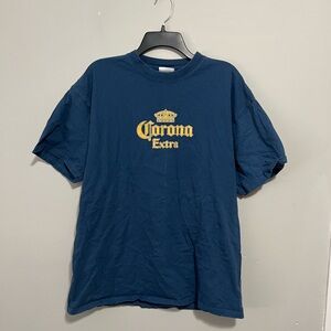 Corona Extra Navy Short-Sleeve Logo Tee - Men's